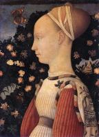 Pisanello - Portrait of a Princess of the House of Este